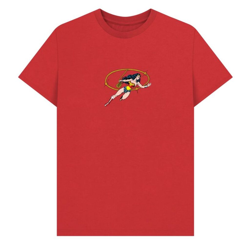 Wonder Woman Womens/Ladies Lasso Of Truth T-Shirt / Red